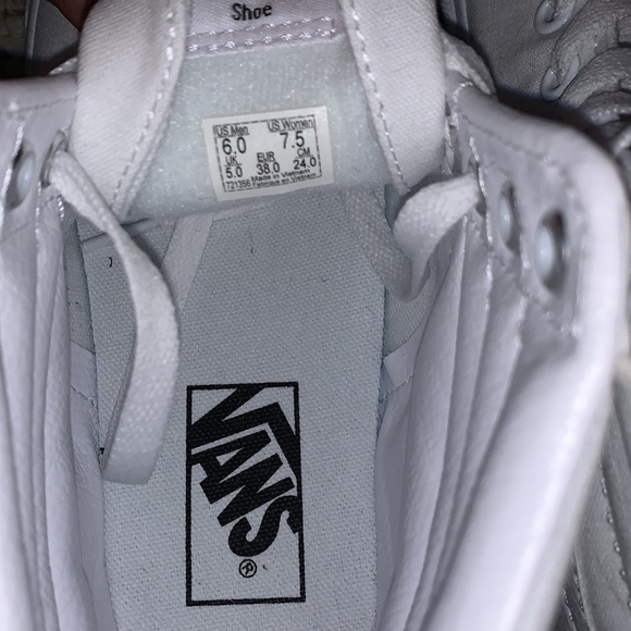 Canvas Sk8- Hi top Vans - Picture 5 of 6